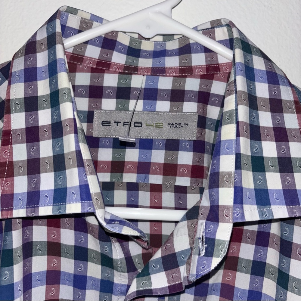 ETRO Dress Shirt Size 42 - Picture 4 of 4